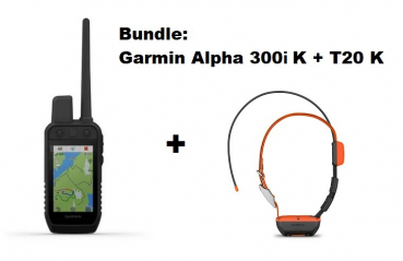 Garmin Alpha 300i K inReach + Alpha T20 K GPS - Hundeortung SET!